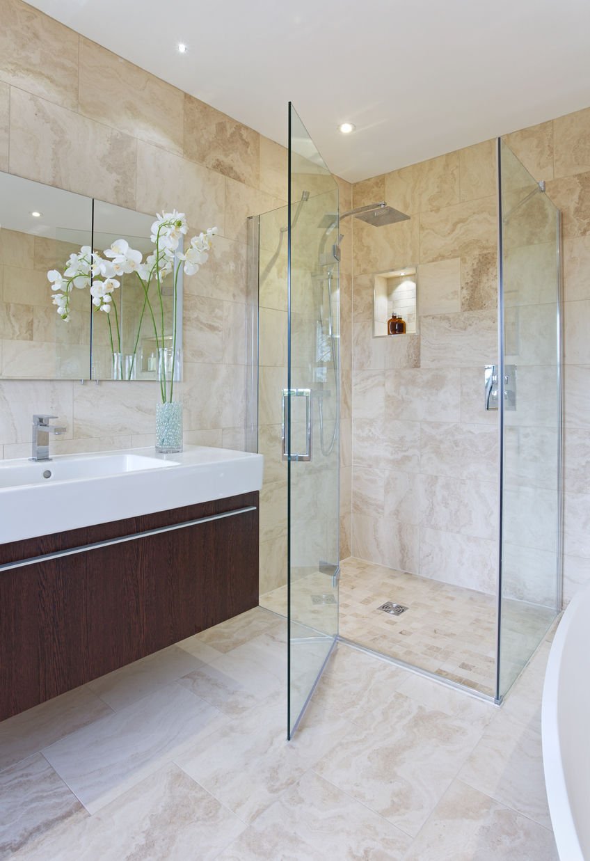 Etkili Banyo Dekoru İçin Duşakabin Kullanın