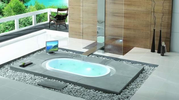 Banyo Dekorasyonunda Jakuzi Modelleri Ve Renk Seçenekleri