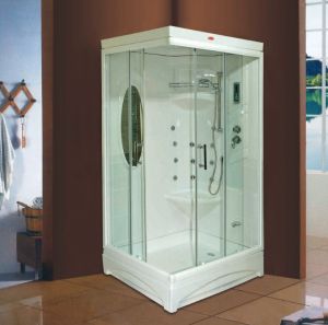 90 x 120 AKRİLİK KÖŞE COMPACT DUŞAKABİN - SAĞ LÜX SİSTEM