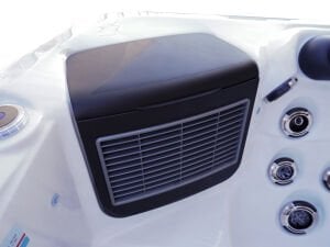DELUXE Serisi 3 Kişilik Teras ve Bahçe Tipi Dış Mekan Jakuzi – 210 x 165 cm